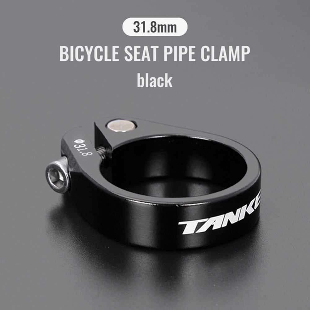 Silver, 31.8MM Bike Seat Post Clamp Aluminium Alloy Release Seatpost Collar 28.6mm 31.8mm /34.9mm