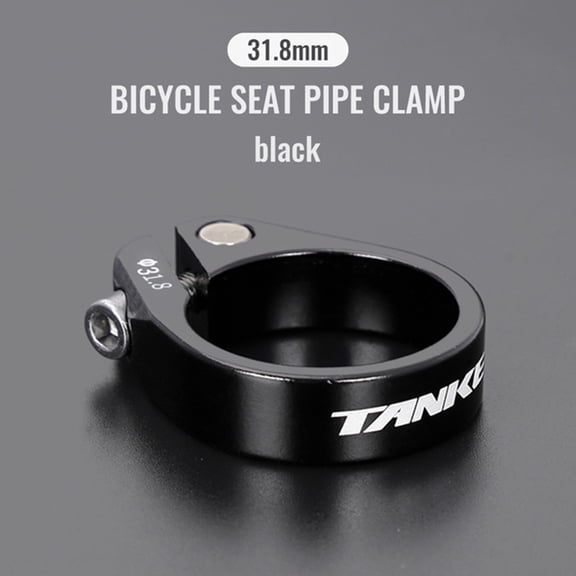 TANKE Road Bike Seatpost Clamp 31.8mm Aluminum Alloy MTB Bicycle Seat Post Collar Quick Release for Mountain Cycling