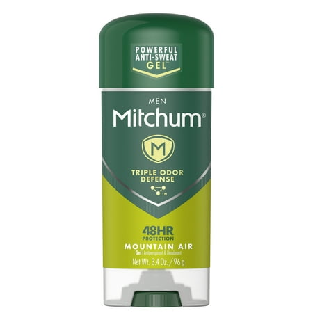 Mitchum Men Advance Control Mountain Air Gel Anti-Perspirant Deodorant, 3.4