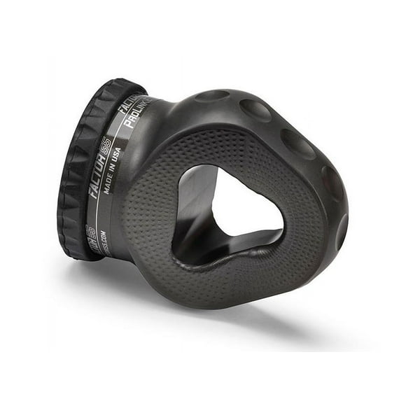 Factor 55 Winch Cable Shackle Mount 00310-06 Prolink E; Fits 3/4 Inch Shackles/D-Rings; Fits 3/8 Inch Steel Cable/Synthetic Winch Rope; 16000 Pound Load Capacity; Powder Coated; Grey; Aluminum