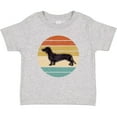 thumbnail image 3 of Inktastic Dachshund Dog Retro Sunset Boys or Girls Baby T-Shirt, 3 of 5