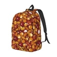 thumbnail image 2 of Daiia Almond Nuts Vintage Canvas Backpack for Men and Women ,Hiking Backpack,Travel Laptop Bag for School,Large Capacity Backpack, 2 of 7