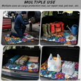 thumbnail image 3 of KUIFORTI Dahlia Orange Trunk Liners for Cars 29" x 39" All Weather Trunk Protection Cargo Liner Practical Auto Interior Accessories Anti-Slip Fits Most Sedan & SUV, 3 of 7