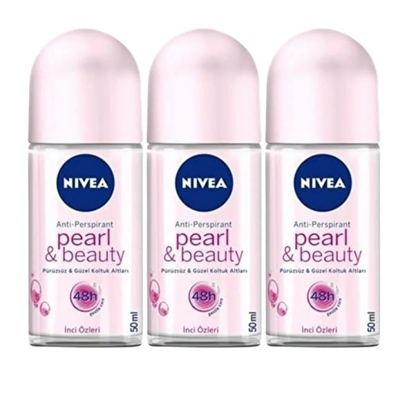 Nivea Women Deodorant Roll On Series Pacl Of 1-3-6 Pearl&Beauty Roll On 3