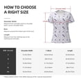 thumbnail image 5 of Naloa Lavender Flowers Print T-Shirts Short Sleeve V Neck Tees for Women Fashion Tops Trendy Lightweight Soft Casual Summer Outfits Clothes, 5 of 5