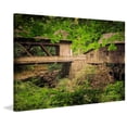 thumbnail image 3 of "Cedar Mill and Covered Bridge" Painting Print on Canvas, 3 of 5