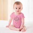 thumbnail image 2 of Baby Bodysuit - Happy First Mother's Day & Feliz Primer Día De La Madre Mamá - Bilingual Celebration Outfit Pink-style 12months, 2 of 7