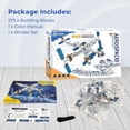 thumbnail image 7 of Contixo Space Station STEM Building Blocks for Kids 6 & Up, Aerospace Building Bricks for Kids, Toys for Ages 6+,573 Pcs, 7 of 7