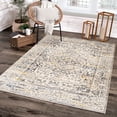 thumbnail image 4 of Orian Rugs Pet & Spill Friendly Persian Palace 5'3" X 7'6" Grey Rug, 4 of 10