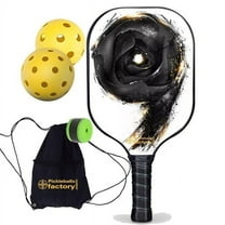 Usapa Pickleball Paddles - Letter Nine Pickleball Paddle for Tennis Elbow - Best Outdoor Pickleball, Glassfiber Graphite