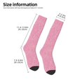 thumbnail image 5 of Balery Glitter Pink Fun Novelty Socks Men'S Women'S Crew Socks Funny Crazy Novelty Socks Quirky And Cool Socks, 5 of 9