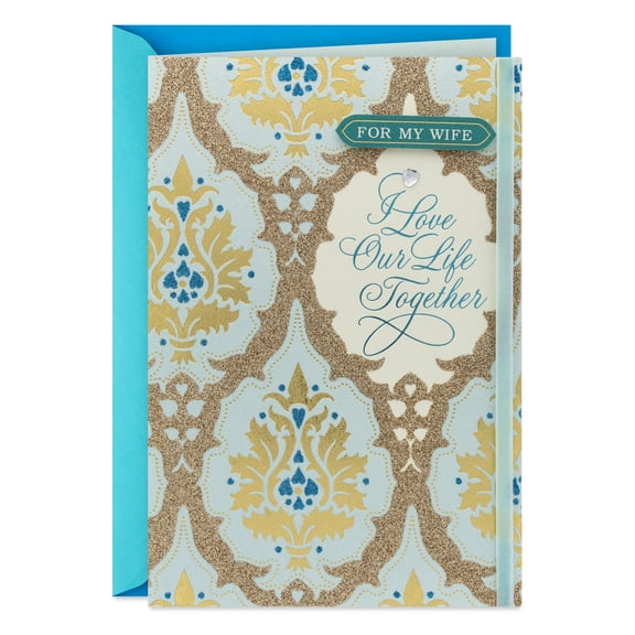 Hallmark Romantic Birthday Card for Wife (Love Our Life)