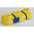 thumbnail image 4 of Endless Round Sling 8' Yellow w/ Hook Combo, 8400 lbs WLL Crane Rigging Hoist Wrecker Recovery Towing, 4 of 9