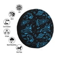 thumbnail image 4 of Naloa Spacecraft PVC Leather Spare Tire Wheel Cover for Car Truck SUV Camper Trailer Universal Fit many size15 inch, 4 of 6