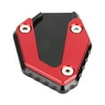 thumbnail image 1 of Kickstand Extension Pad Anti Slip Side Stand Support Fit for Yamaha MT 07/FZ 07/TRACER 700 2014-2019(Red ), 1 of 9
