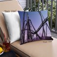thumbnail image 1 of Ahgly Company Games Theme Park Rides Outdoor Throw Pillow, 18 inch by 18 inch, 1 of 6