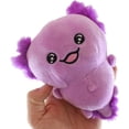 thumbnail image 4 of Set of 2 Cute 5" Axolotl Plush Stuffed Animals- Adorable Walking Fish Toy - Plush - Soft Squishy Animal Plushie Stuffie (RANDOM COLORS), 4 of 6
