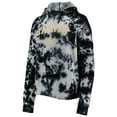thumbnail image 2 of Women's New Era Black New Orleans Saints Cloud Dye Fleece Pullover Hoodie, 2 of 3