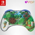 thumbnail image 2 of PDP REALMz Wireless Nintendo Switch Pro Controller, Customizable LED, 40 Hour Rechargeable Battery Power,Officially Licensed by Nintendo: Minecraft S, 2 of 8