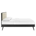 thumbnail image 4 of Modway Bridgette Twin Wood Platform Bed With Splayed Legs, Multiple Colors, 4 of 11