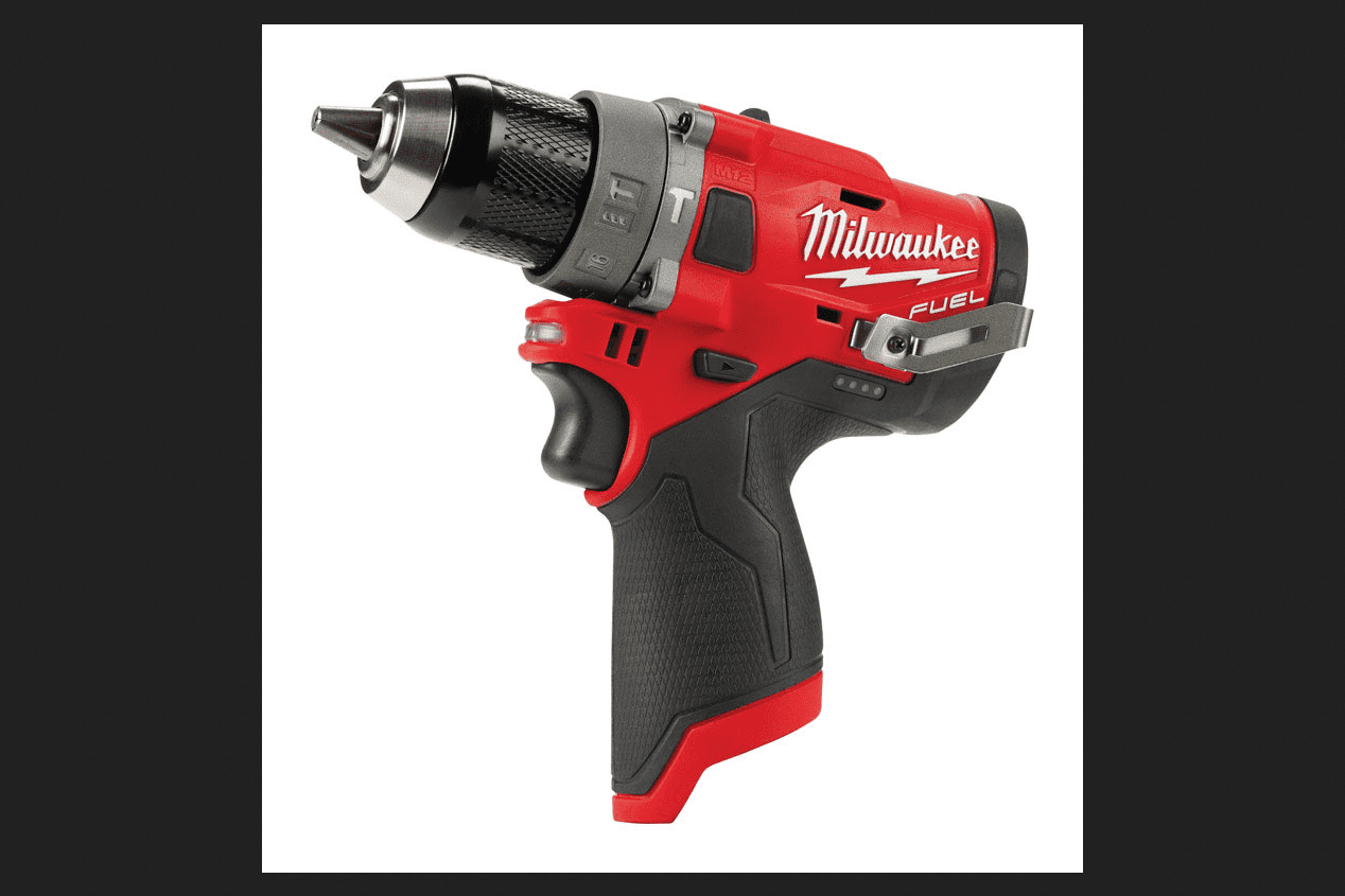 Milwaukee 2504-20 M12 12 Volt FUEL 1//2/" Brushless Hammer Drill with Battery Used