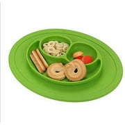SAYGOGO 181008YANG2 Baby Silicone Placemat, Anti-Fall Baby Child Sucker Bowl, 20 x 25 cm