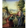 thumbnail image 2 of Bartolommeo, Fra 15x17 Gold Ornate Wood Framed with Double Matting Museum Art Print Titled - Noli Me Tangere, 2 of 4