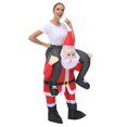thumbnail image 4 of Halloween Cosplay Mascot Funny Inflatable Costume Santa Claus Christmas Snowman Tree Christmas Carnival Party, 4 of 4