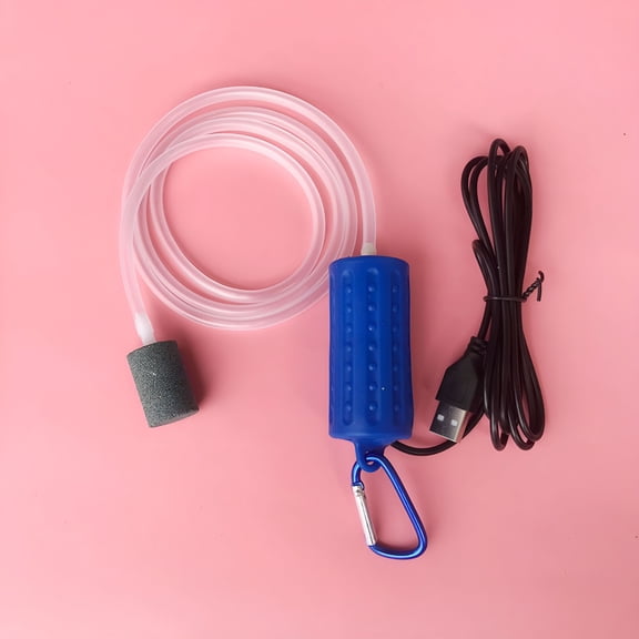 HIBIBUD Small Household Oxygen Pump Air Pump Aquarium Fish Mute USB Aerator Oxygen Pump Outdoor Fishing Oxygen Pump