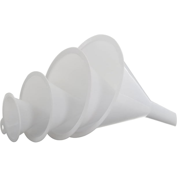 RamPro 4 Pieces Funnels Filter Oil Funnel Quick and Clean
