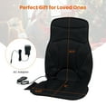 thumbnail image 3 of Costway Back Massager Seat Cushion with Heat Electric Massage Chair Pad 3 Speeds, 3 of 10