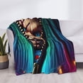 thumbnail image 6 of Lsque Chucky Print Flannel Throw Blanket, Ultra-soft Blanket for Bed, Couch, Car, Hypoallergenic Anti-pilling blanket-60"x50", 6 of 8