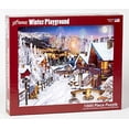 thumbnail image 2 of Vermont Christmas Company Winter Playground Jigsaw Puzzle 1000 Piece, 2 of 3