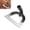 23cm, variant on Hollow Garden Hoe - Heavy Duty Triangle Weed Hoes for Gardening, Handheld Weeding Rake Sharp Blade Hand Weeding Tool for Backyard Farming Soil Loosening Tilling and Planting, Tight Spaces