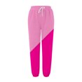 thumbnail image 5 of YYDGH Joggers Sweat Pants for Womens Baggy Loose Workout Running Sweatpants with Pockets Elastic High Waist Lounge Y2K Pants Pink S, 5 of 5