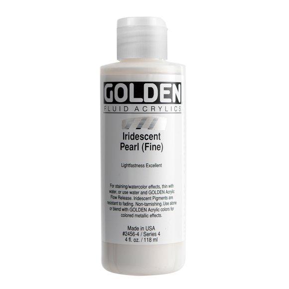 Golden� Acrylique Fluide Iridescent, 4 Oz, Perle Iridescente