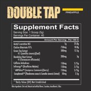 REDCON1 Double Tap Thermogenic Fat Burner, Powder, 40 Servings (Blue Raspberry)