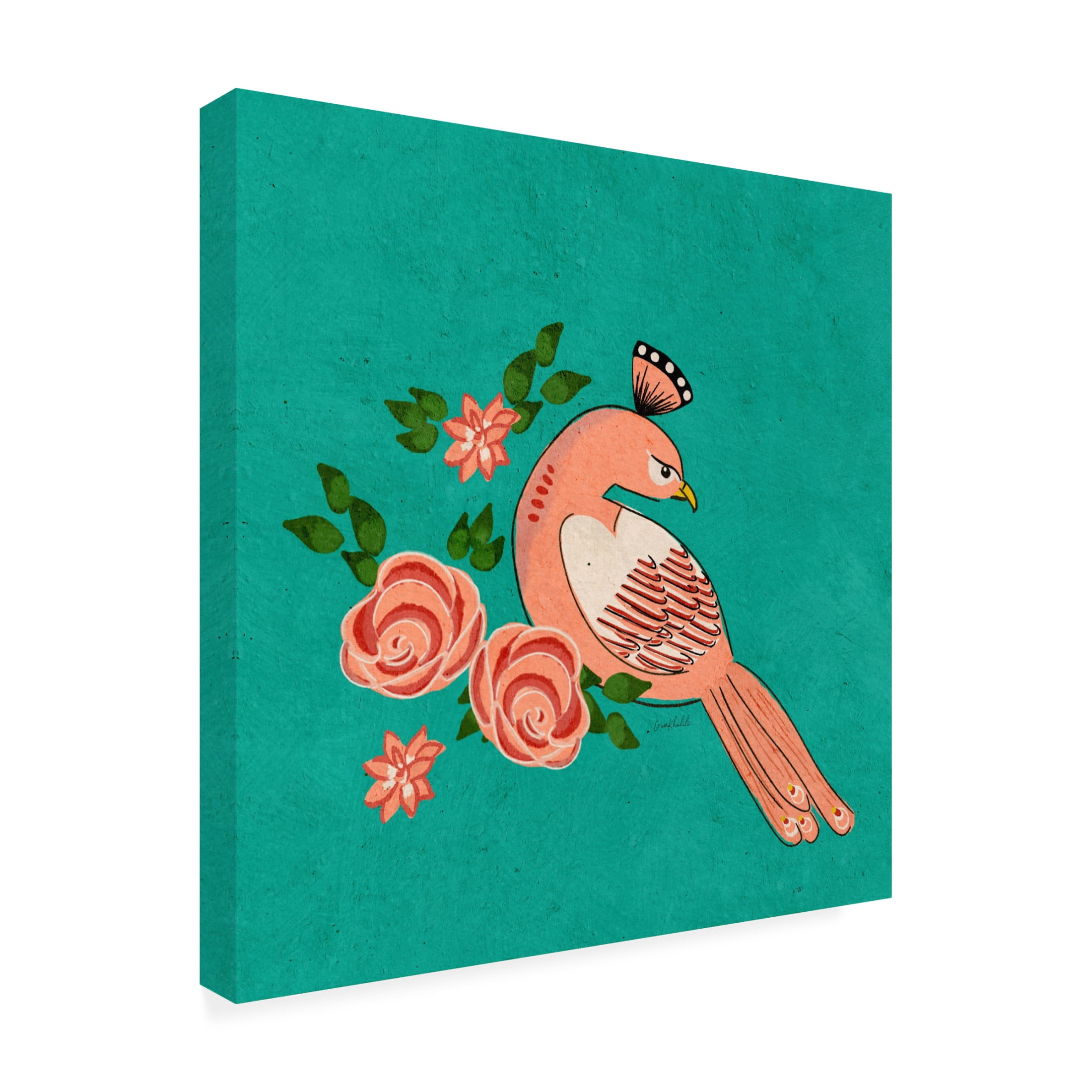 Trademark Fine Art Erum Khalili Pigeons In Pakistan Canvas Wall Art