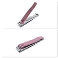 thumbnail image 5 of Unique Bargains 1pc Large Nail Clippers for Toenails and Fingernails 3.15" Length Pink, 5 of 6