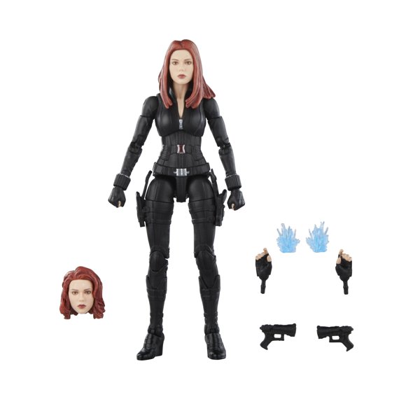 Hasbro Marvel Legends Series Black Widow, Captain America: The Winter Soldier Collectible 6 Inch Action Figures, Marvel Legends Action Figures