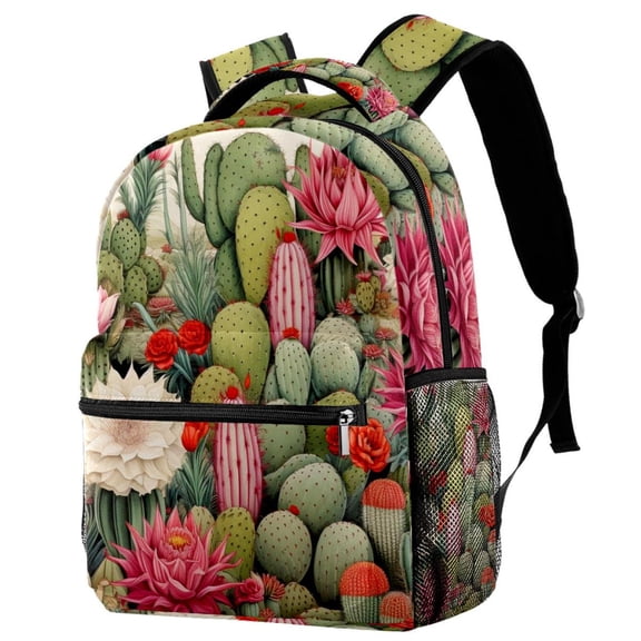 Lightweight Backpack Cactus School Bag Travel Laptop Daypack for Men Women Casual Rucksack