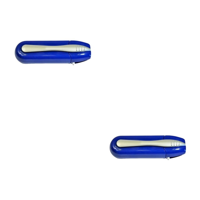 Inteprter Glasses Lens Brush School Eyeglasses Fingerprints Removal Tool Smudge Dust Supplies Dirt Portable Cleaning Azul 2piezas Inteprter CBP046880