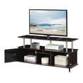 thumbnail image 4 of Designs2Go TV Stand with 3 Storage Cabinets and Shelf for TVs up to 55 inches, Espresso/Black, 4 of 6