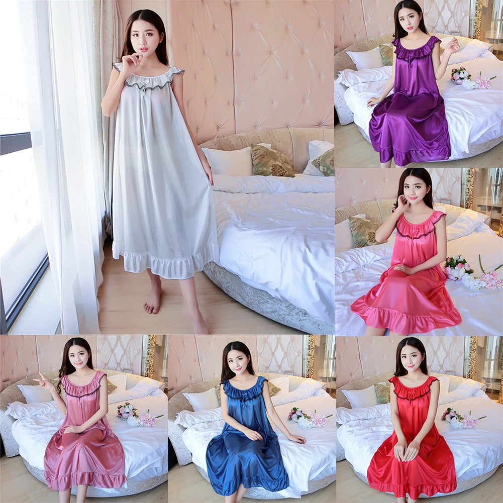 mid calf length night dress