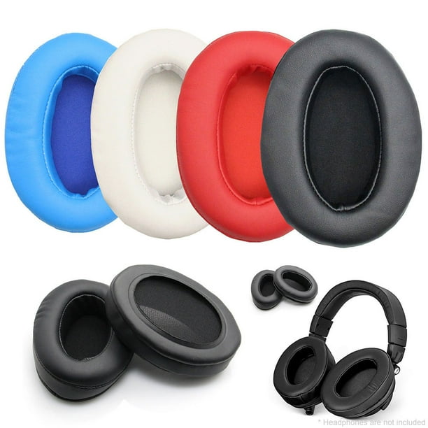 Farfi 1Pair Soft Earmuffs Replacement Headphone Protective Cover Headset Accessory