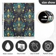 thumbnail image 5 of Yayeee Magnetic Dishwasher Cover for The Front Decoration Home Kitchen Machine Sticker Protector, Gold Peacock Pattern, 5 of 6