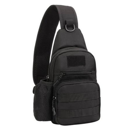 Molle Tactical Chest Bag Assault Pack Messenger Shoulder Bag
