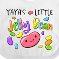 thumbnail image 4 of Inktastic Yaya's Little Jellybean Cute Easter Candy Boys or Girls Baby Bib, 4 of 4