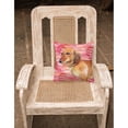 thumbnail image 2 of Carolines Treasures BB9739PW1818 Dachshund Love Fabric Decorative Pillow  18H x18W multicolor, 2 of 2