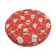thumbnail image 1 of Balery Japanese Maneki Cats Fundas de asiento para taburete de bar redondo de tela de terciopelo ajustables que protegen de arañazos y manchas para sillas de 14 a 17 pulgadas.-12 inch, 1 of 7